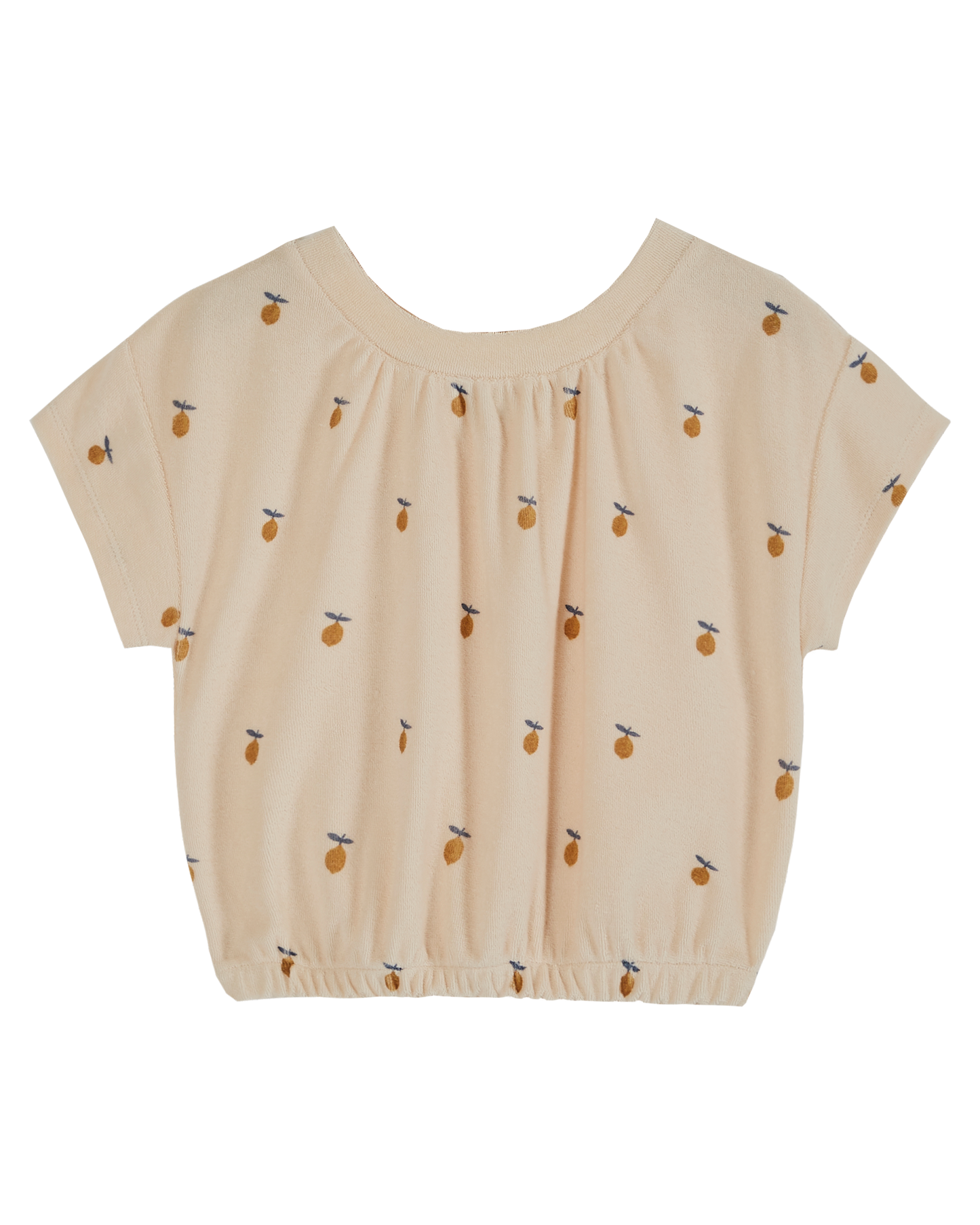 T-shirt éponge citron