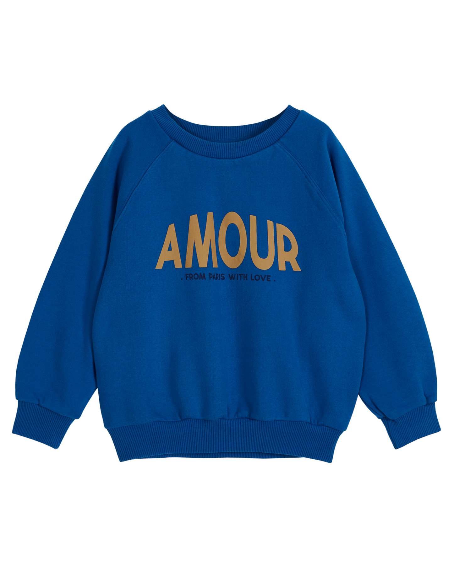 Sweat amour coton bio fille saphir