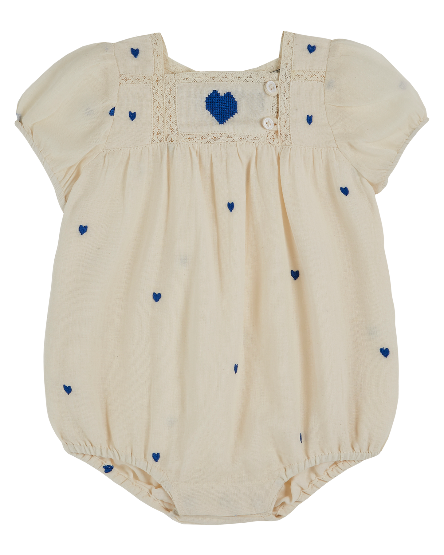 Combibloomer broderie coeur chantilly