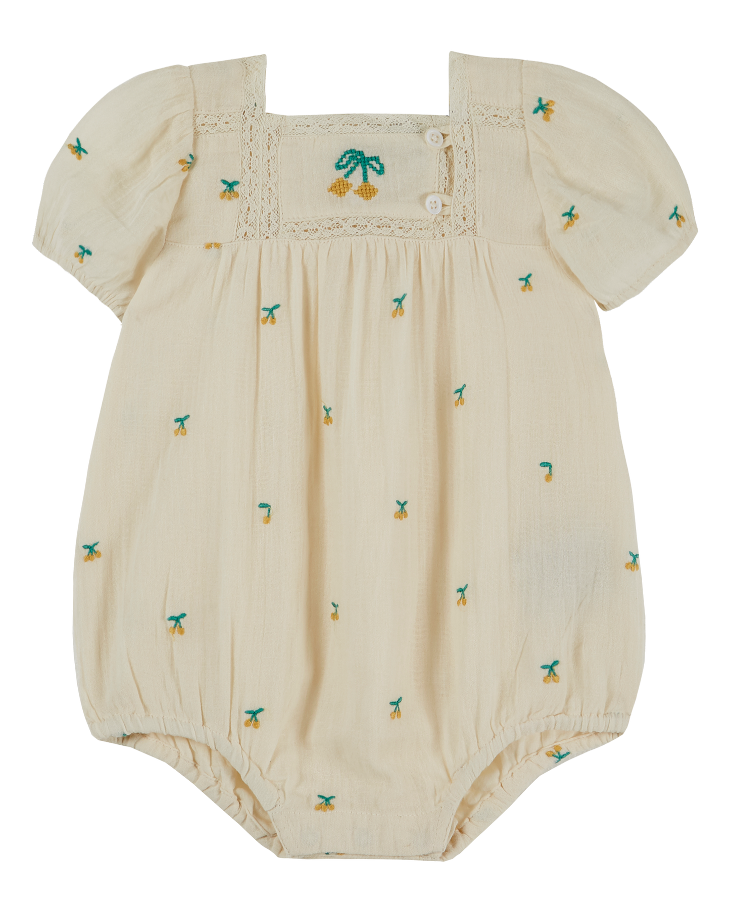 Combibloomer broderie cerises chantilly