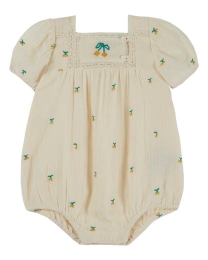 Combibloomer broderie cerises chantilly