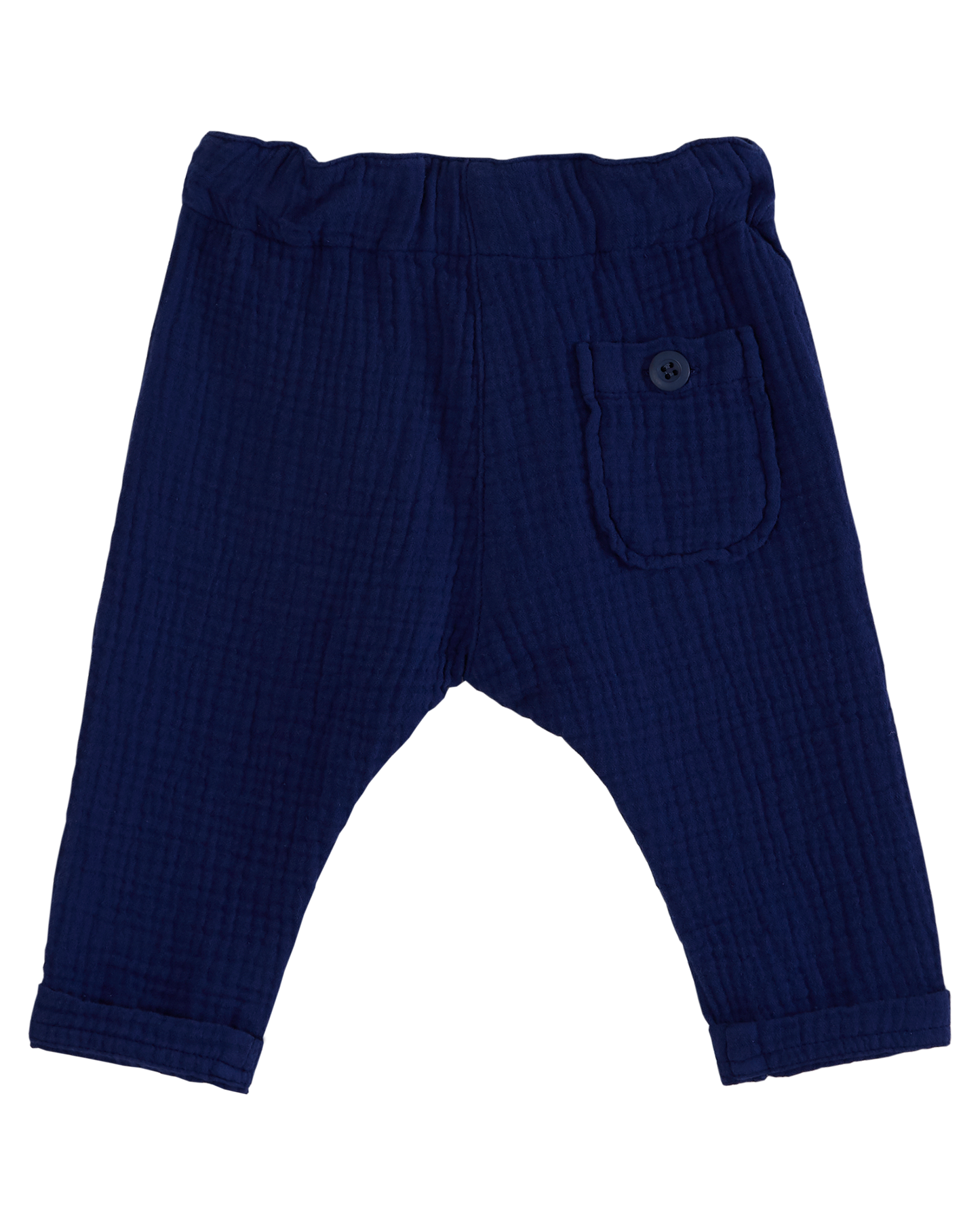 Pantalon gaze de coton minuit
