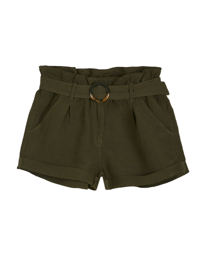 Short lin viscose kaki