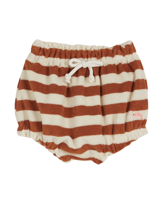 Bloomer éponge rayures caramel