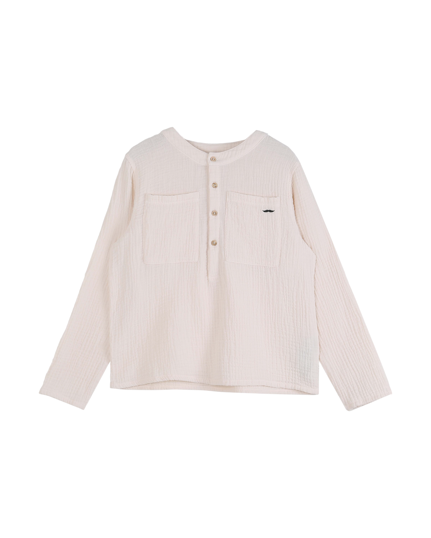 Chemise kurta écru