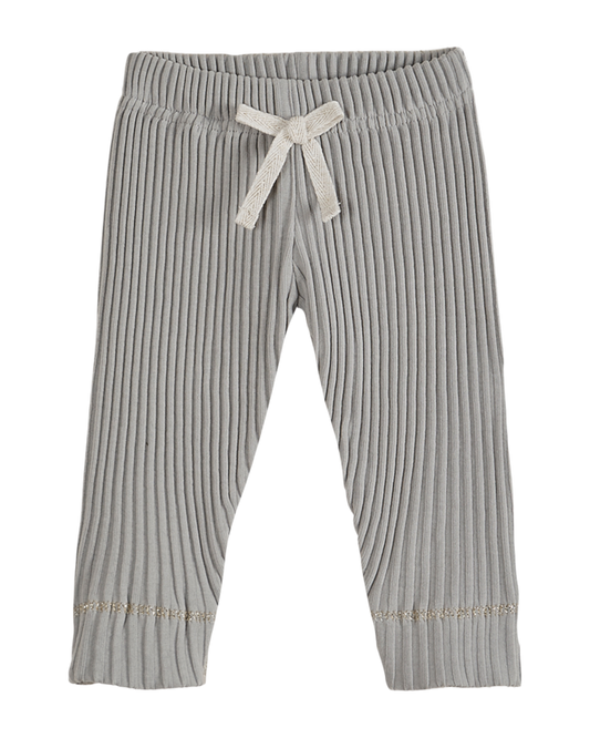 Legging coton bio gris