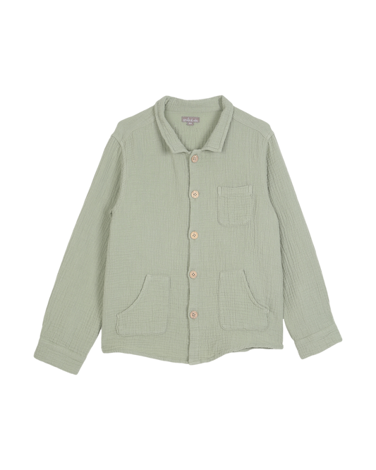 Chemise kaki clair
