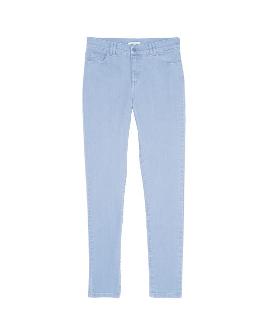 Pantalon slim stretch denim bleach