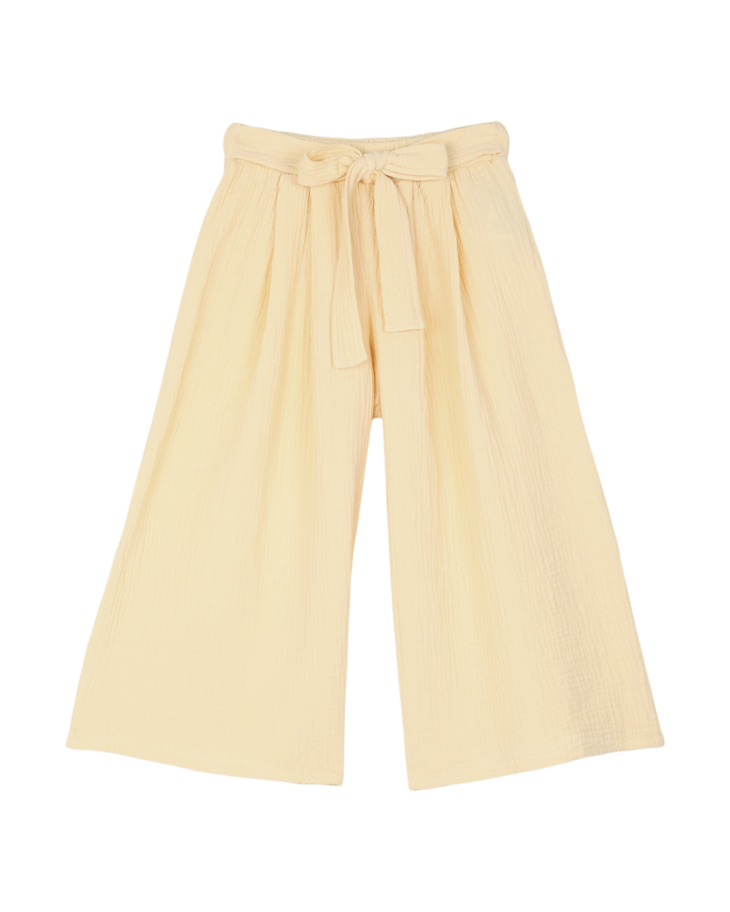 Pantalon cropped vanille