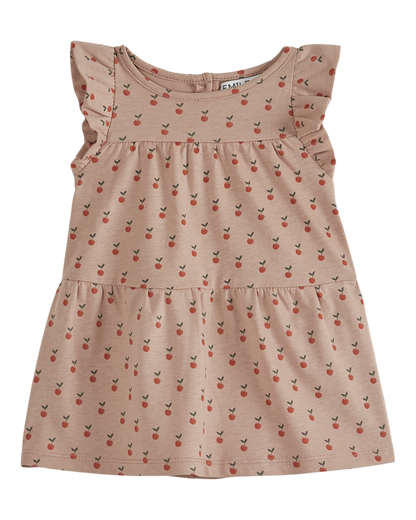 Robe coton bio terracotta
