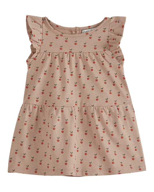 Robe coton bio terracotta