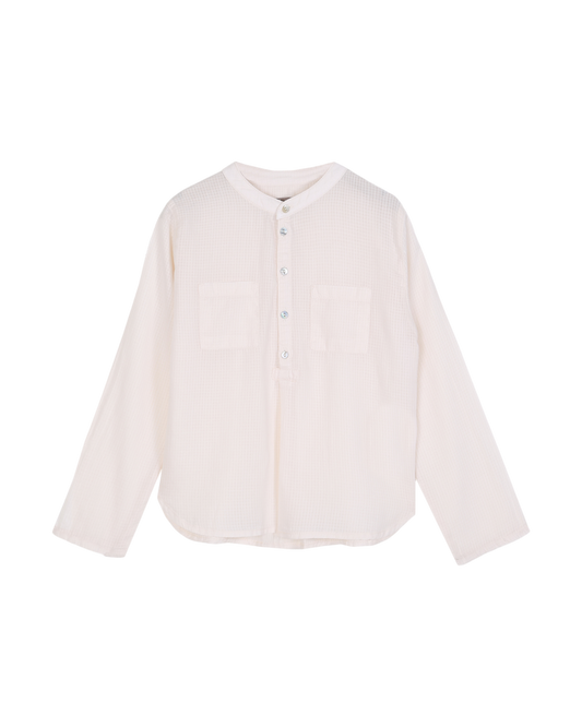Kurta voile de coton écru