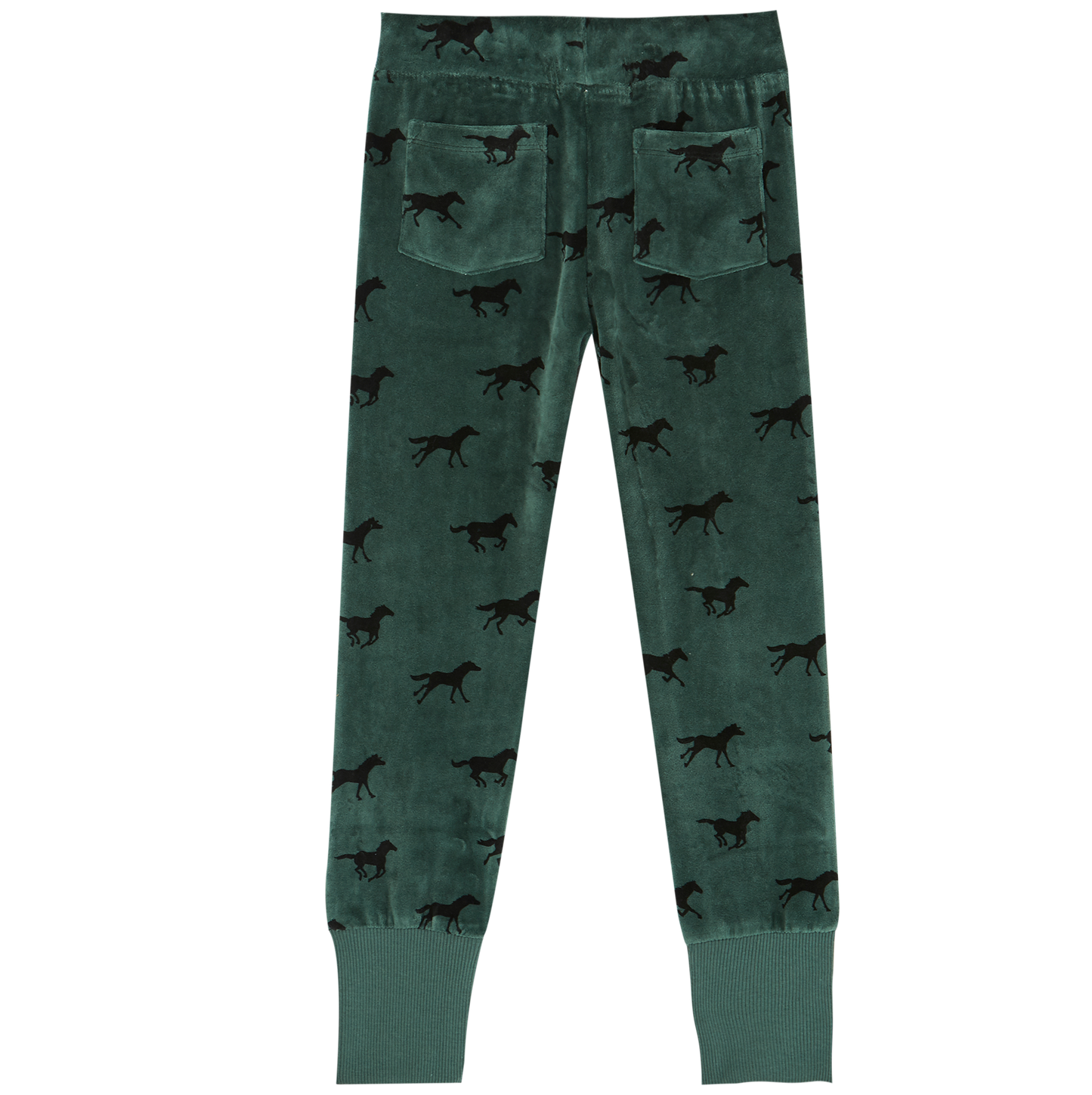 Pantalon éponge velours cèdre cheval