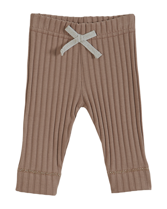 Legging coton bio rose pivoine