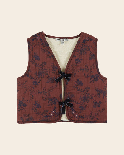 Veste réversible - Sans manches orchid violine