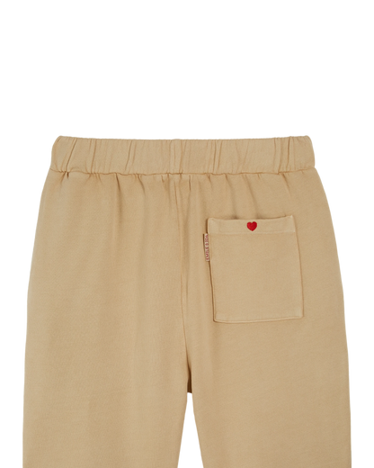Jogging coton et teinture bio stone