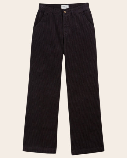 Pantalon - Velours cotelé noir