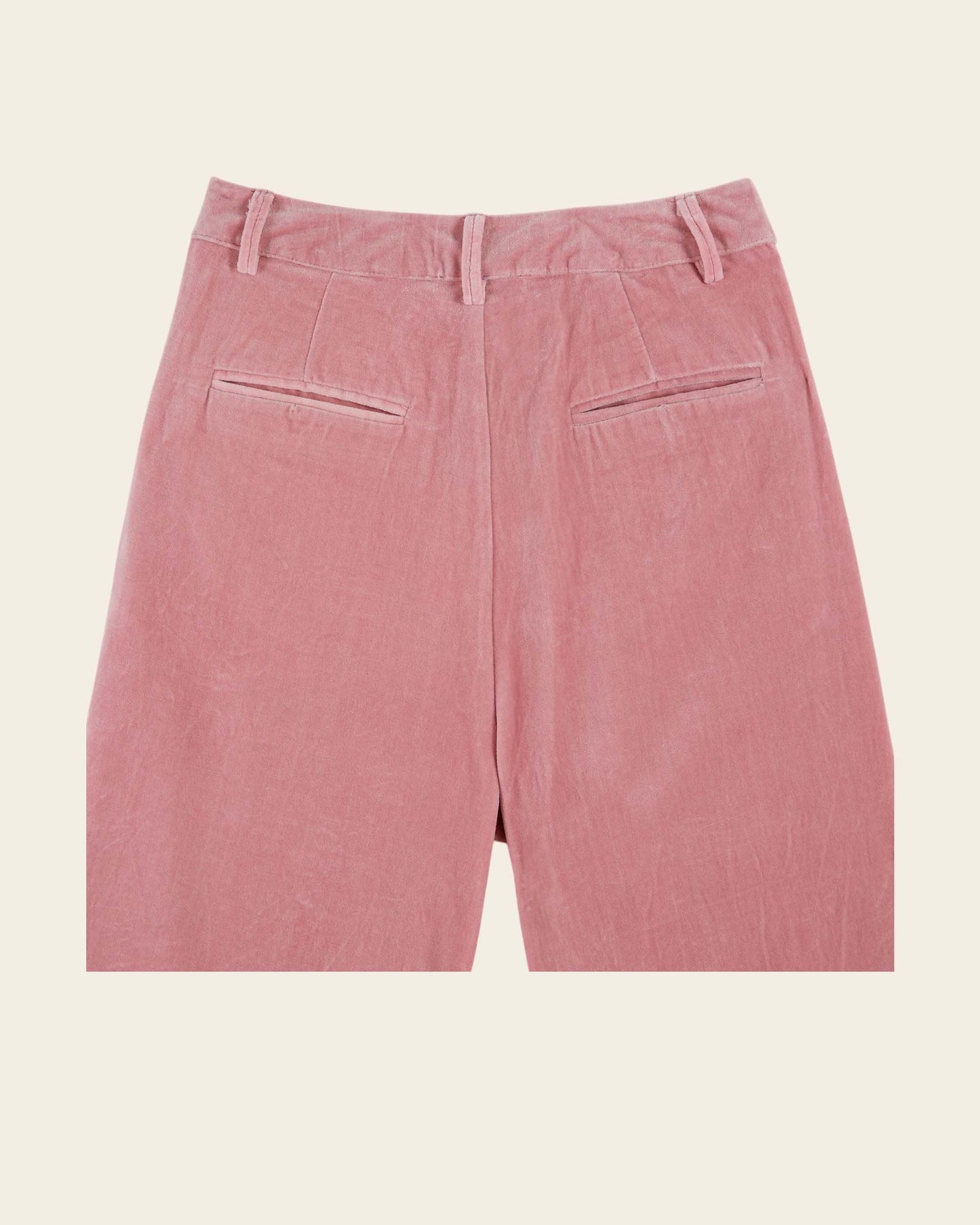 Pantalon - Velours rose