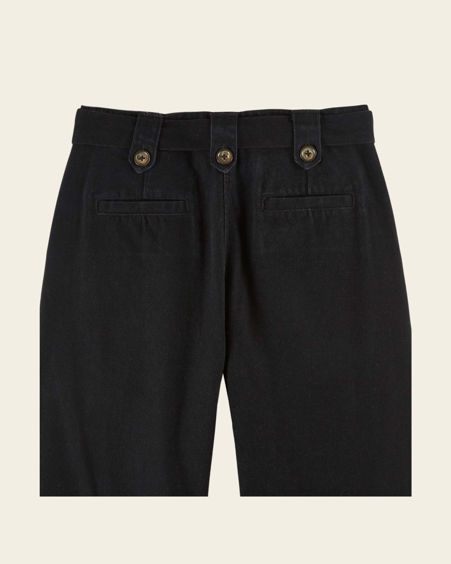 Pantalon - Boucle denim noir
