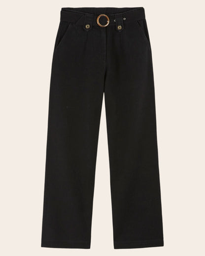 Pantalon - Boucle denim noir