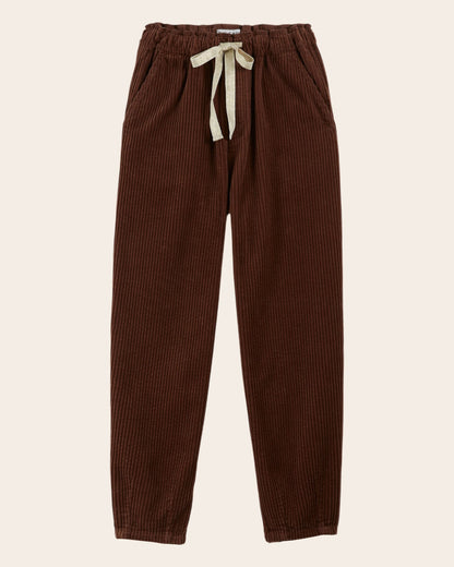 Pantalon - Velours cotelé châtaigne