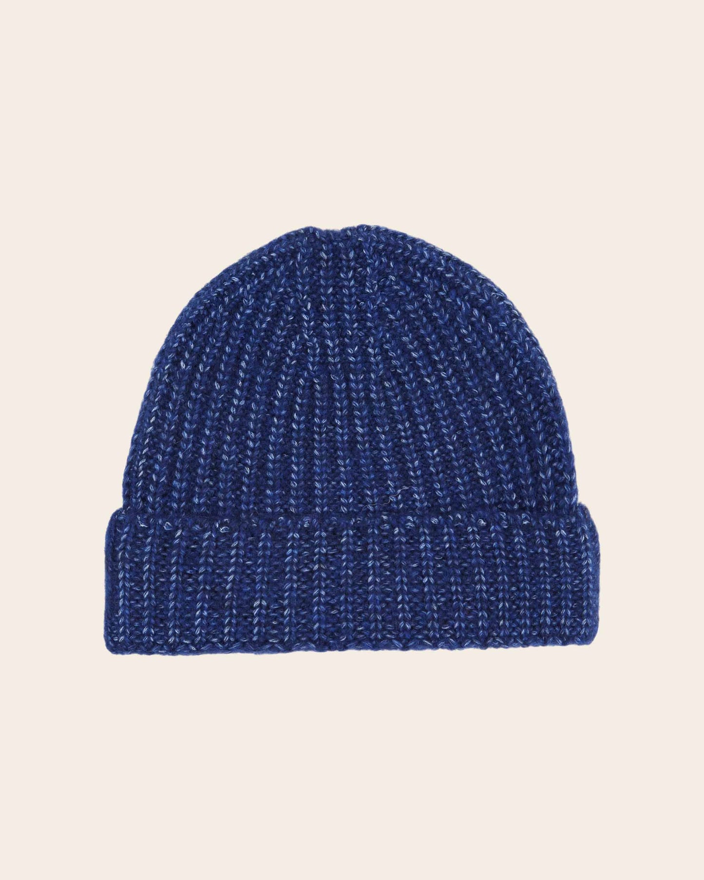 Bonnet - Laine mérinos bleu