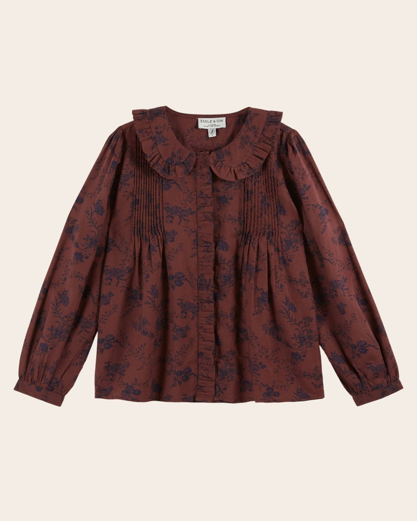 Blouse - Volanté orchid violine