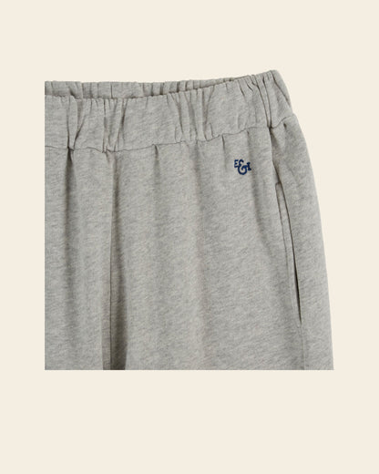 Jogging - Coton bio gris chiné