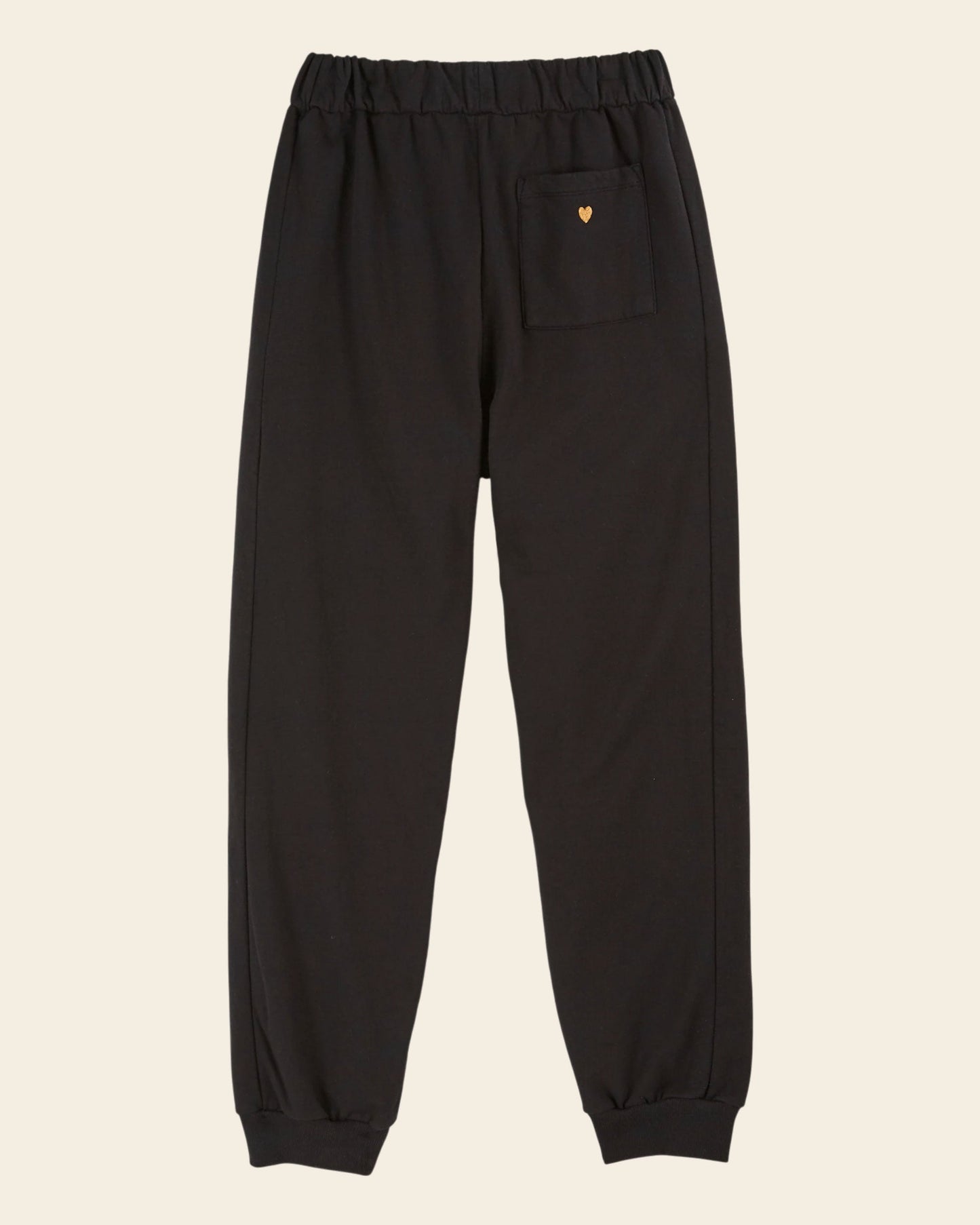Jogging - Coton bio noir
