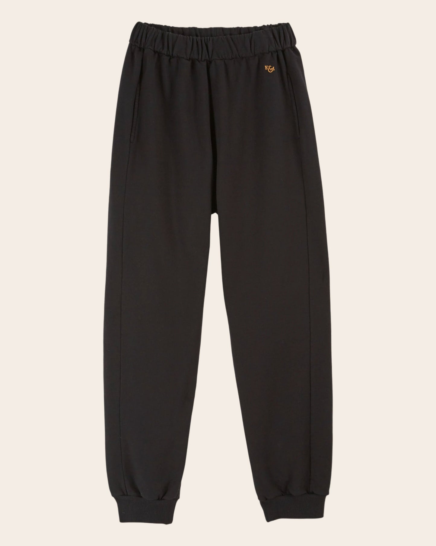 Jogging - Coton bio noir