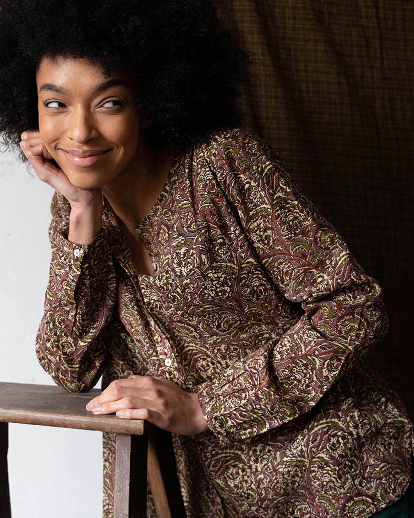 Exclusivité - blouse femme camélia