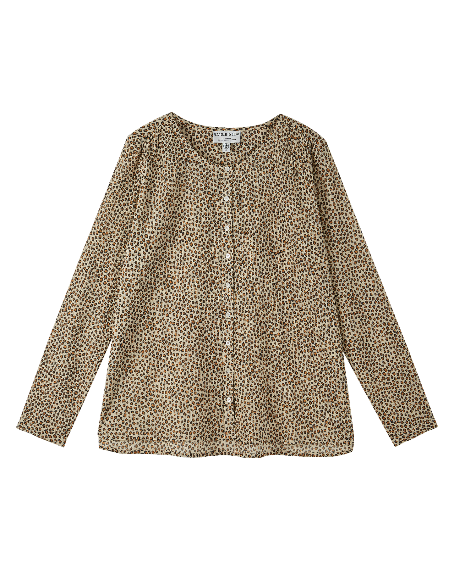 Blouse voile de coton mini léo