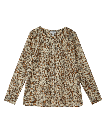 Blouse voile de coton mini léo