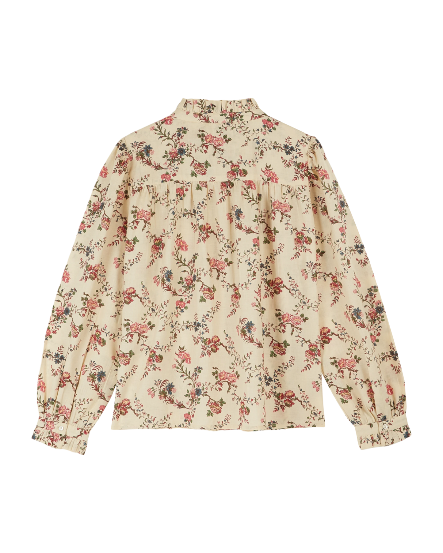 Blouse orchid écru