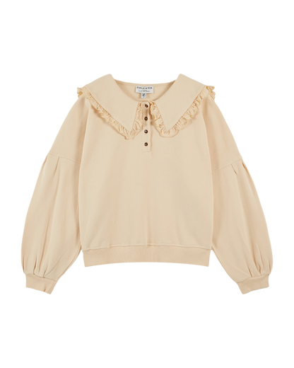 Sweat coton bio brioche