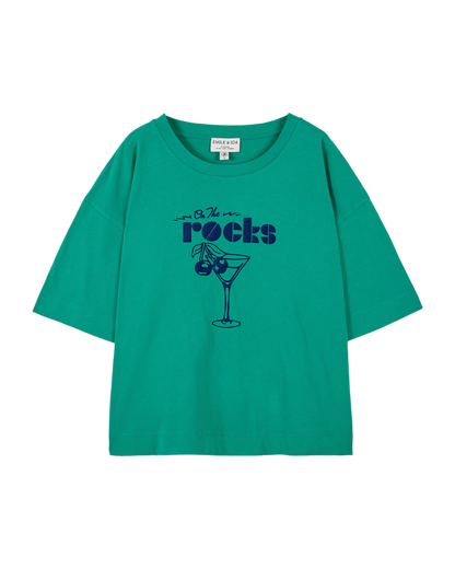 T-shirt On the Rocks coton bio menthol