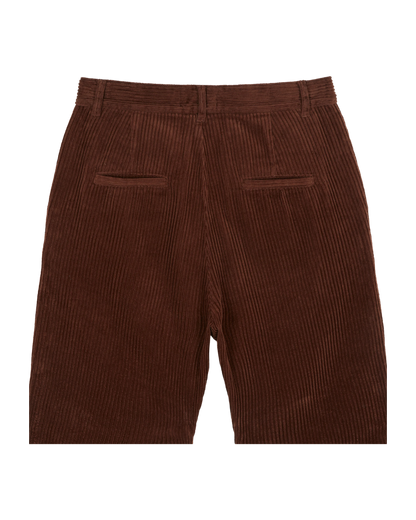 Pantalon wide velours chocolat