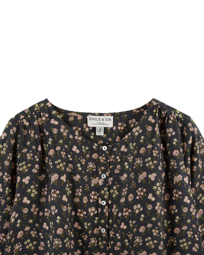 Blouse champêtre noir