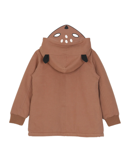 Parka biche caramel