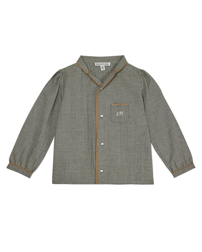 Pyjama enfant mini carreau