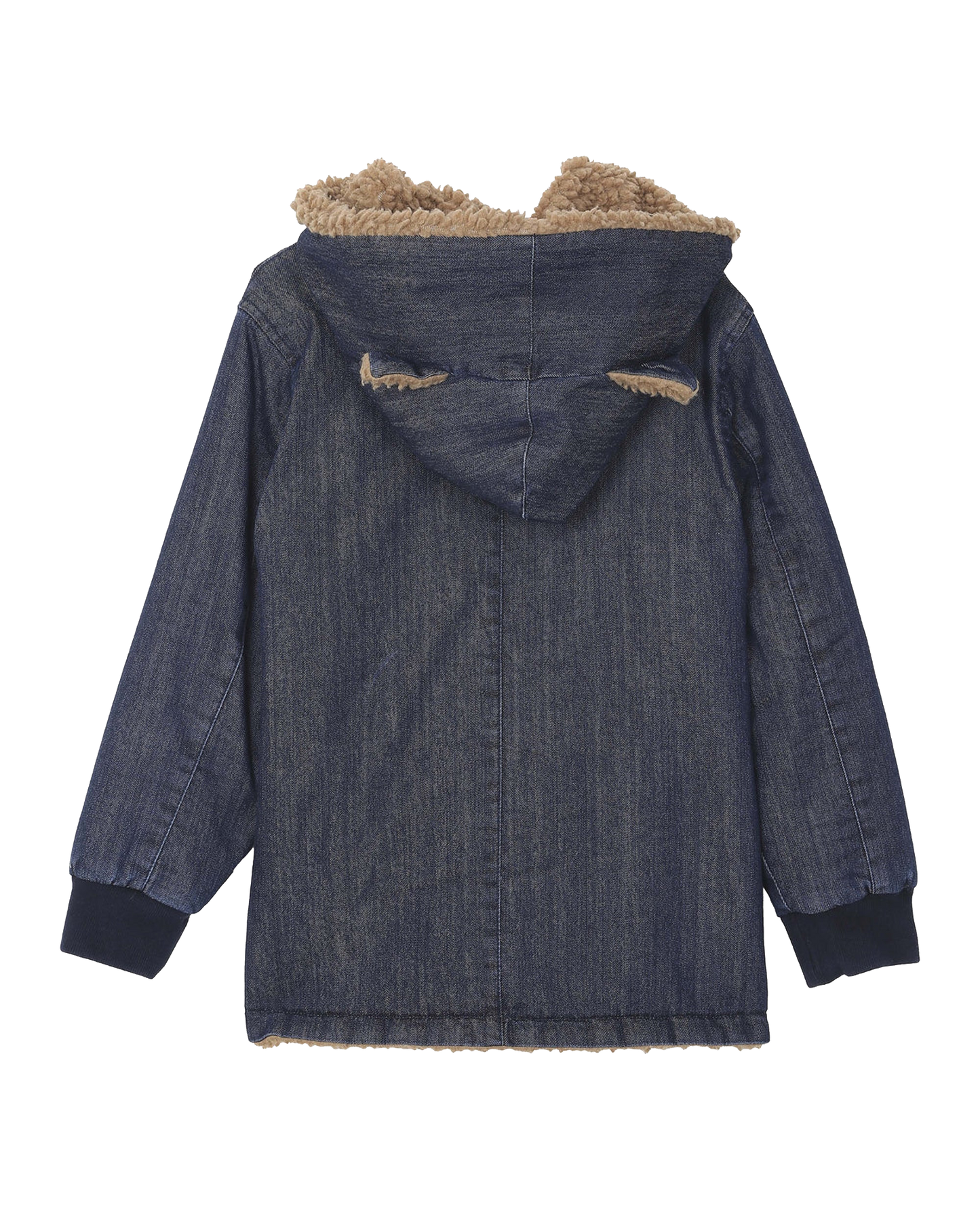 Parka réversible denim