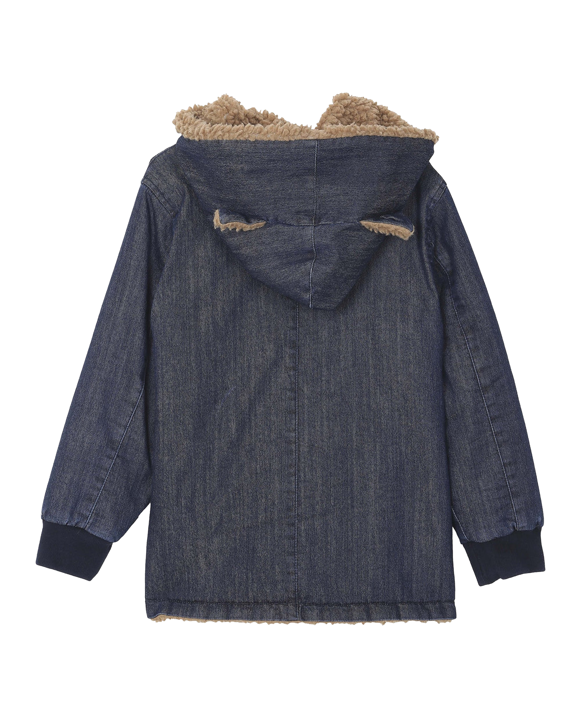 Parka réversible denim