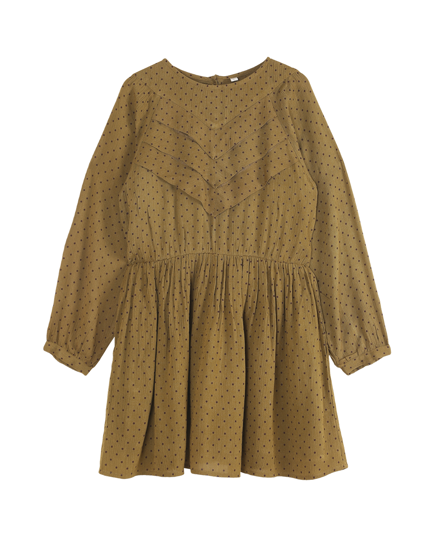 Robe en viscose pois ecorce