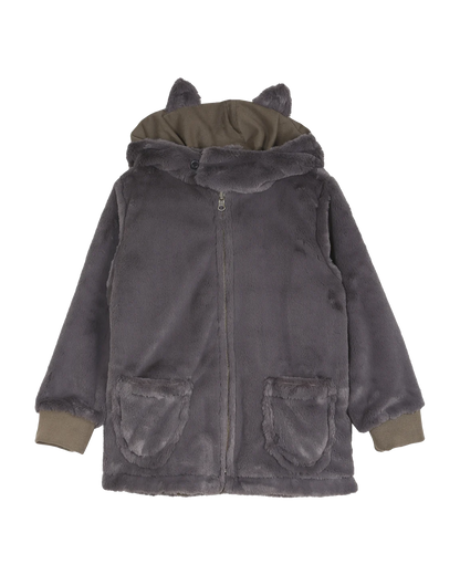 Parka réversible kaki