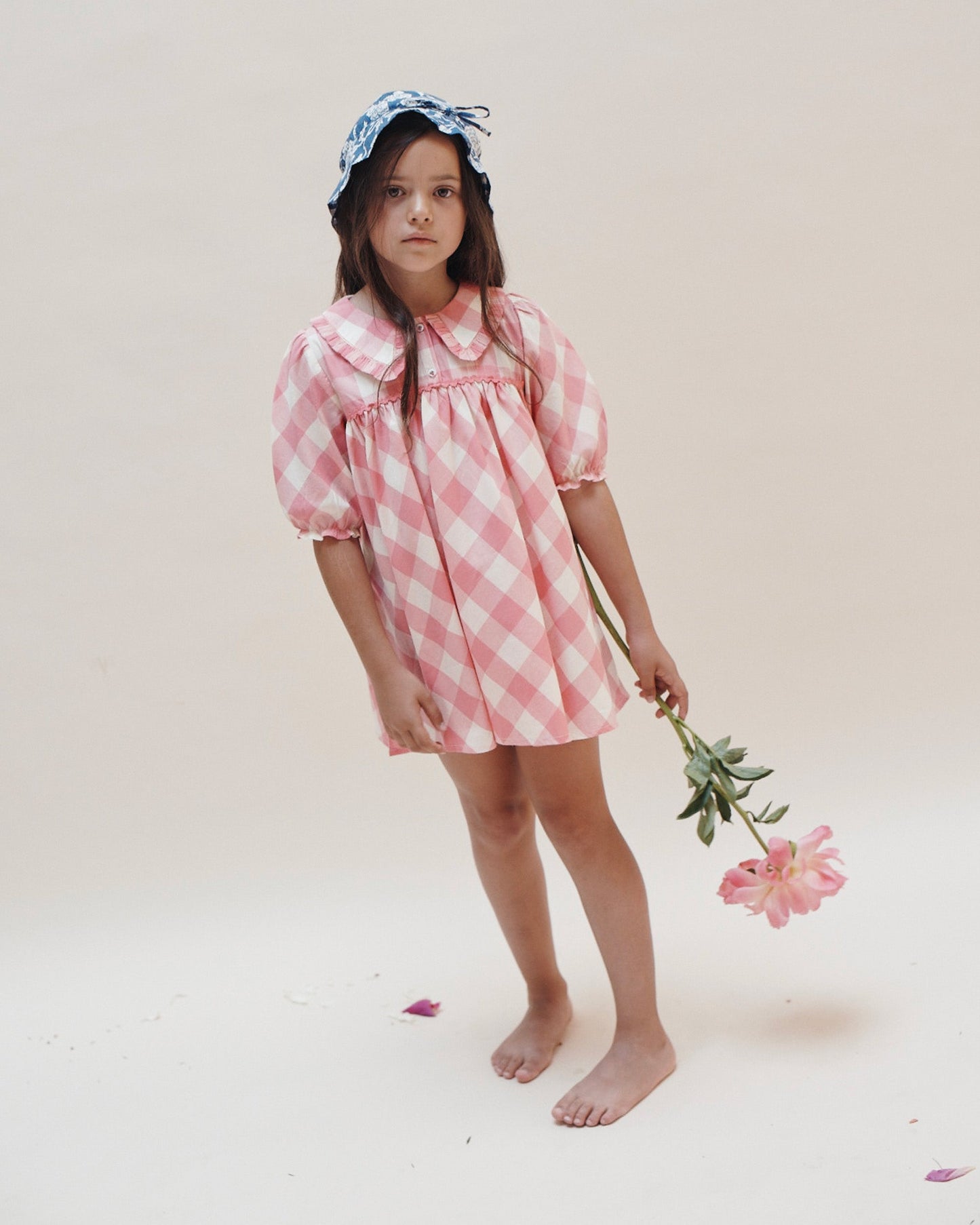 Robe vichy bonbon